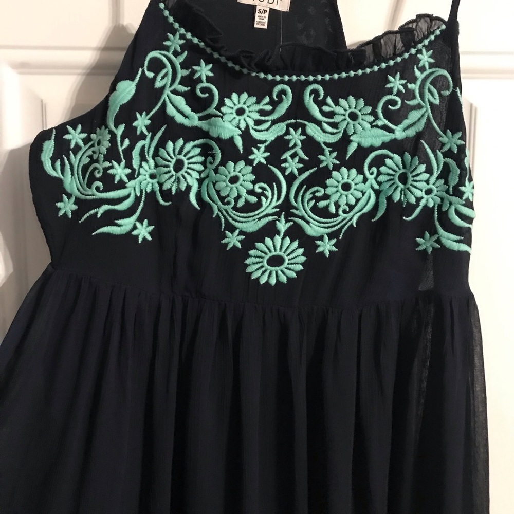 Lovely Navy Maxi Dress NWT